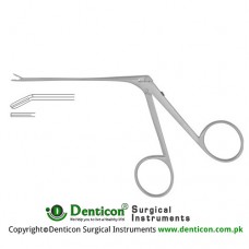 McGee Wire Bending Forceps Bent Downwards Stainless Steel, 8 cm - 3" Jaw Size 6.0 x 0.8 mm
